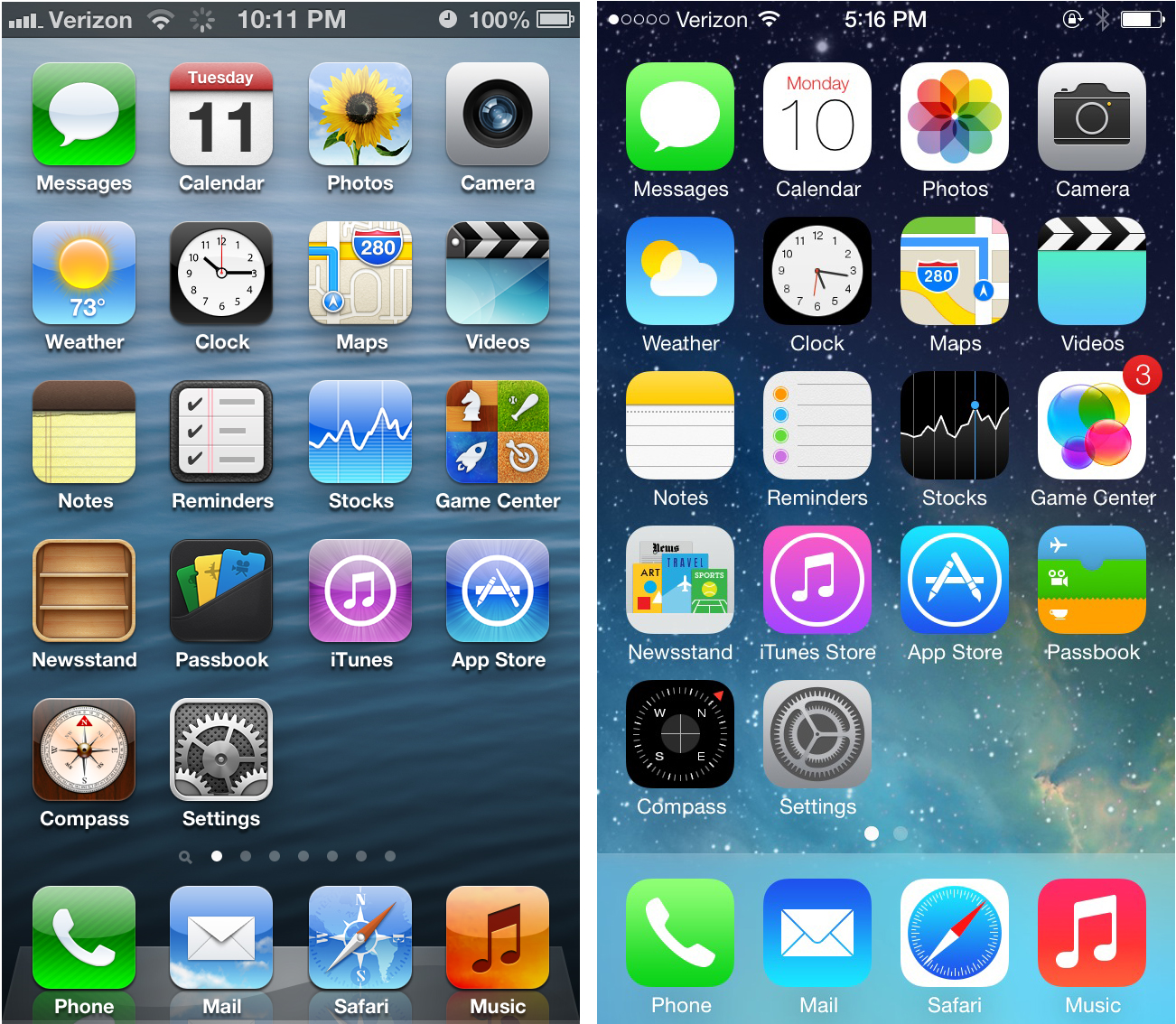 iOS changements jony ive iOS 10